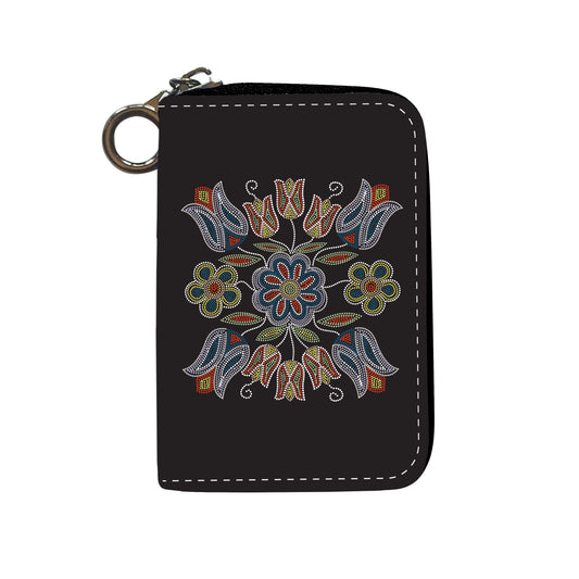 Oscardo - Deb Malcolm - Zip Around Coin Wallet - Silver Threads