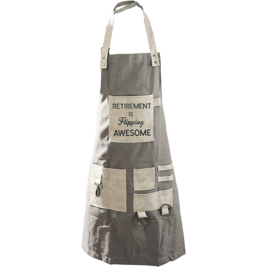 Retirement - Apron - Flipping Awesome