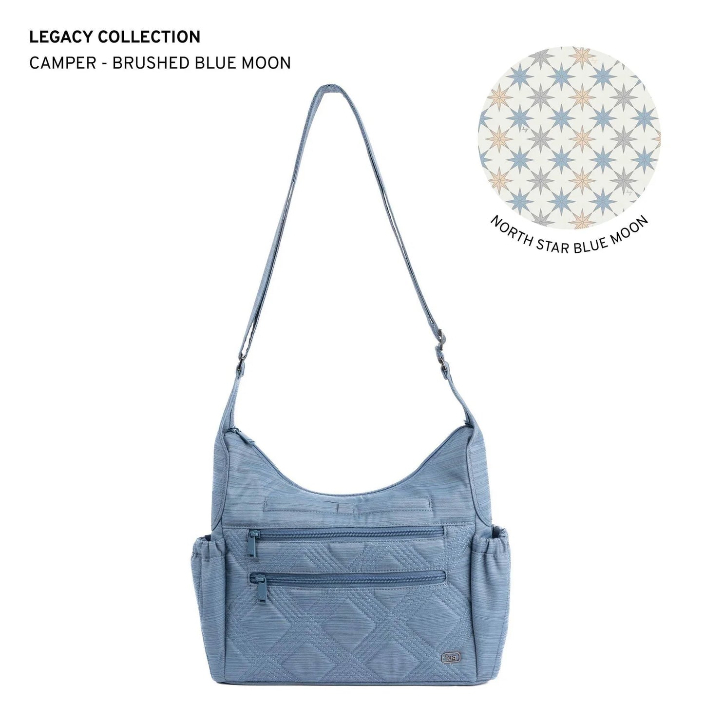 Lug - Legacy Collection - Camper - Brushed Blue Moon