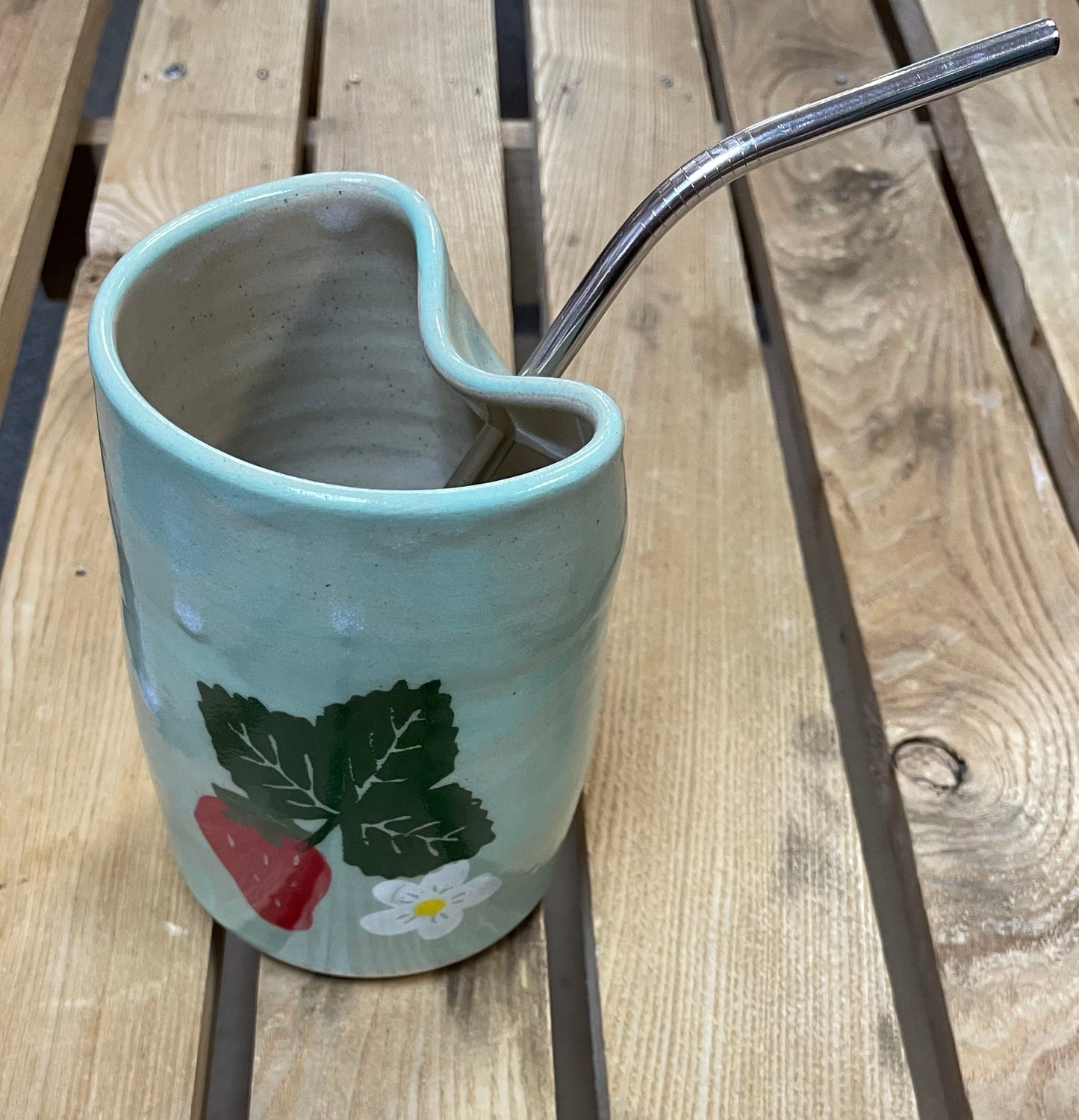 Pottery By P0T's 2G0 - Straw Cups