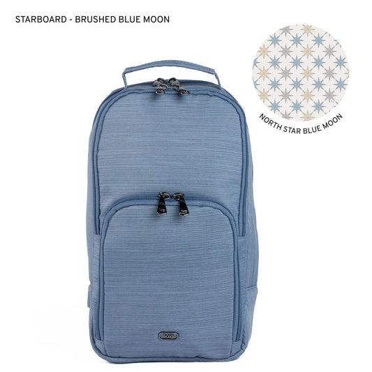 Lug - Starboard Sling Bag - Brushed Blue