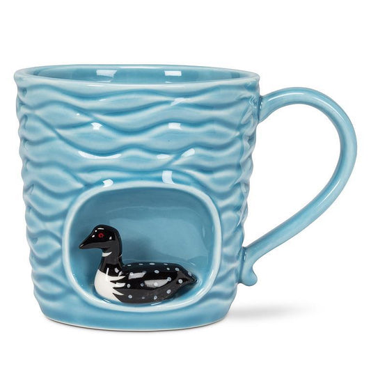 Drinkware - Wavy Mug with Loon