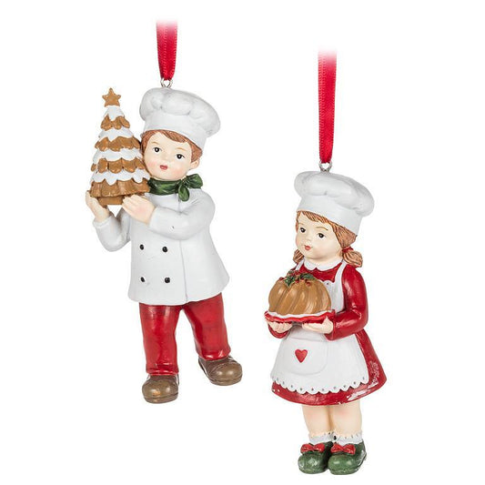 Christmas - Baker Ornament - Boy/Girl