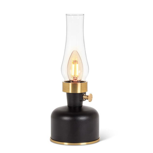 Light - Lantern LED Lamp with Chimney - Black