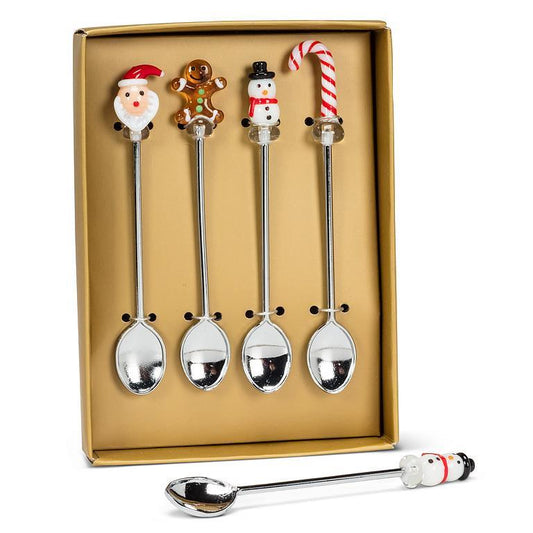 Christmas - Stirring Spoons - Set of 4
