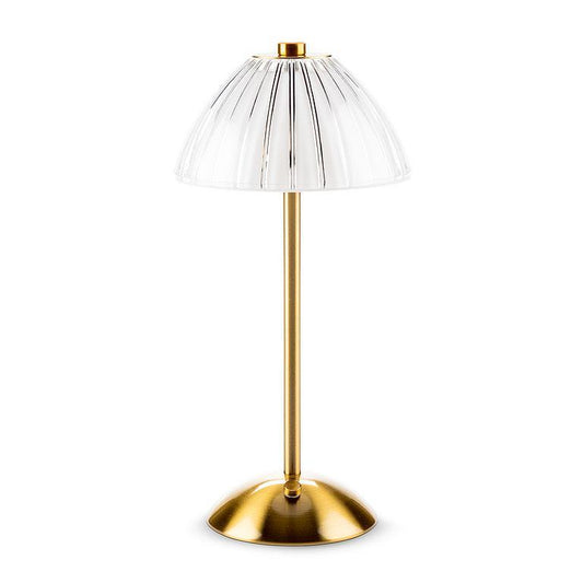 Light - Fancy Shade LED Table Light - Gold
