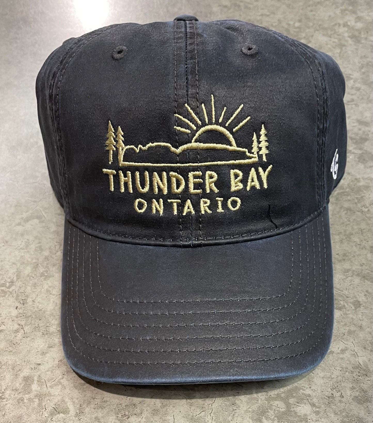 Ball Cap - Wax/Oil - Thunder Bay, Ontario - Navy