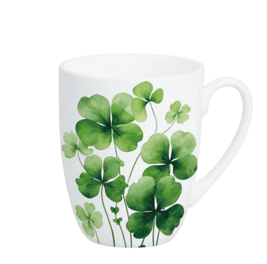McIntosh China - Four Leaf Clover - Latte Mug