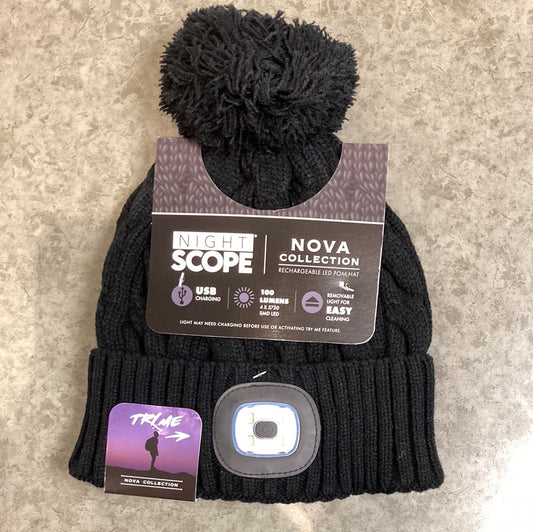 Night Scope - Toque with Pompom