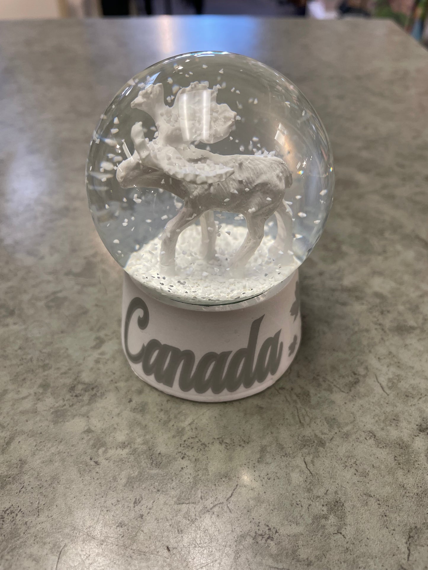 Souvenir - Snow Globe - Canada - Moose