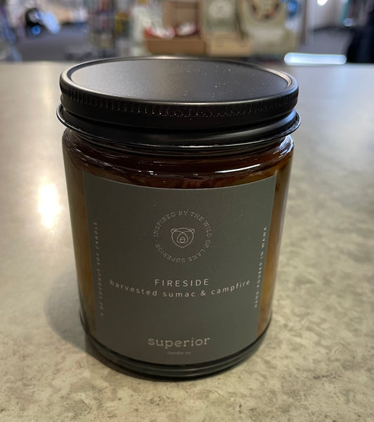 Superior Candle Co. - Fireside Havested Sumac & Campfire