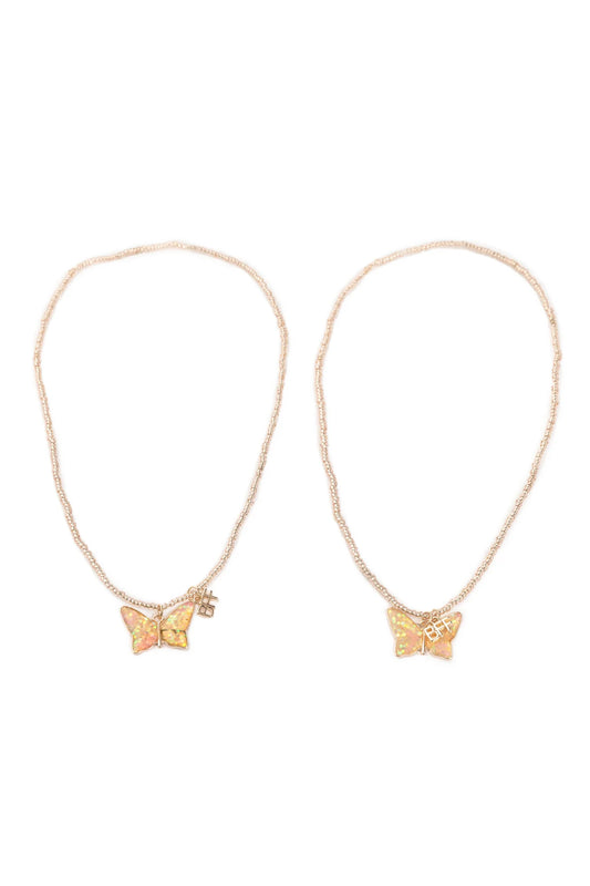 Great Pretenders - BFF Butterfly Share & Tear Necklaces