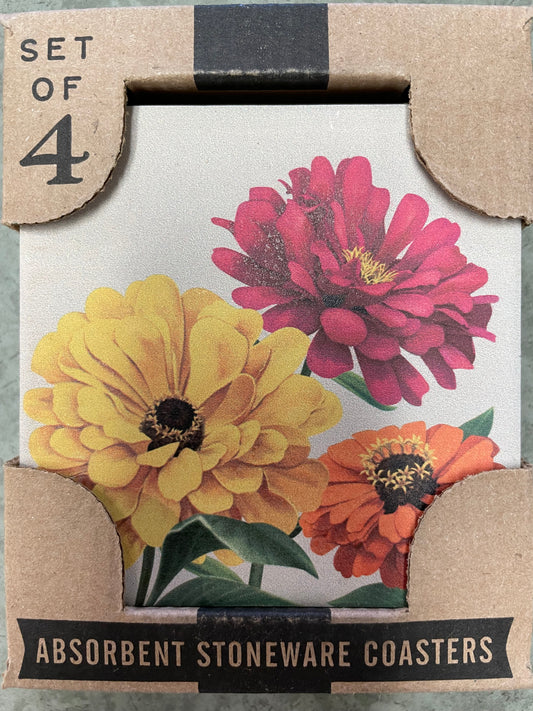 Coasters - Zinnias Set