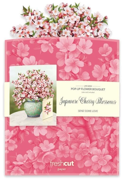Pop-Up Flower Bouquet - Japanese Cherry Blossoms