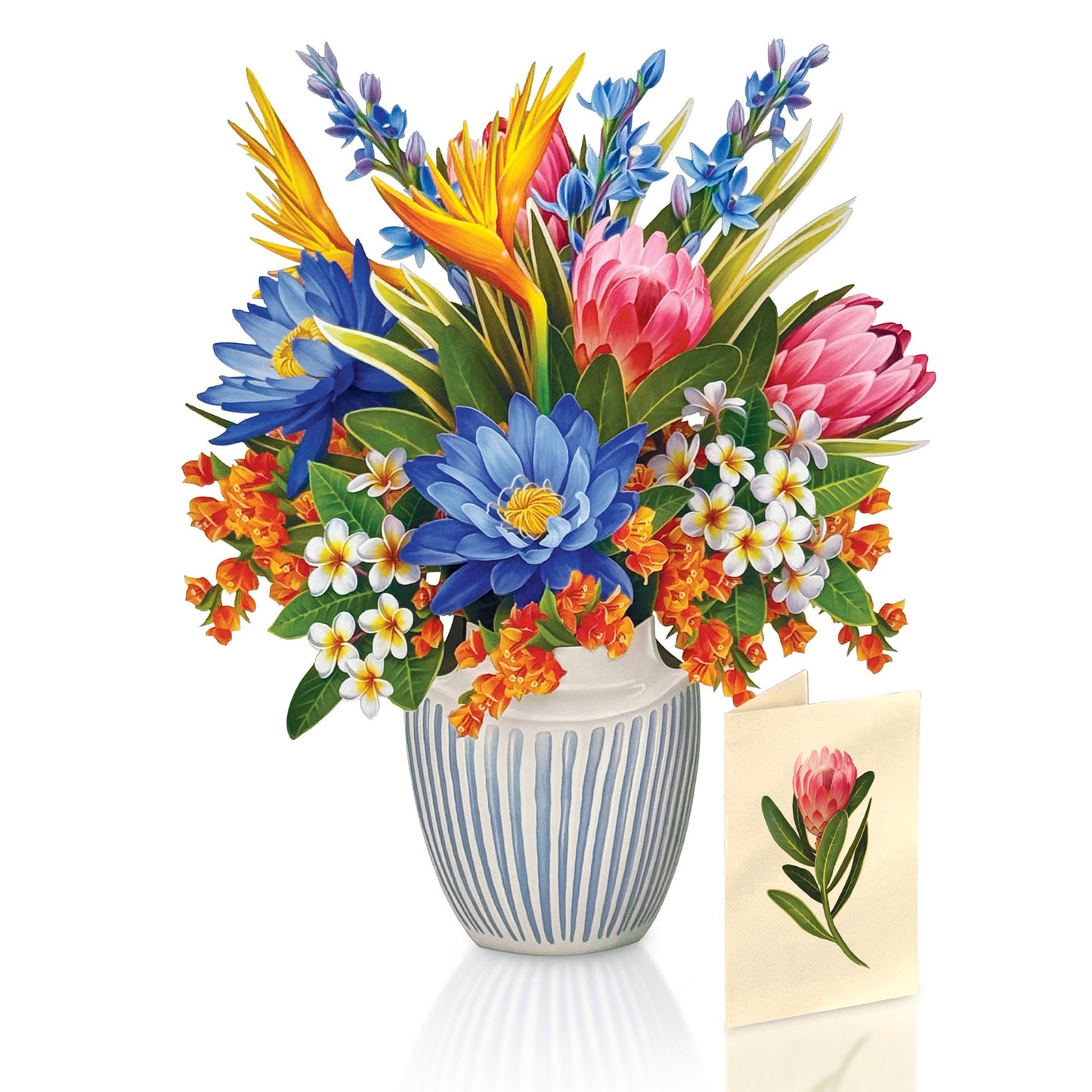 Pop-Up Flower Bouquet - Tropical Paradise