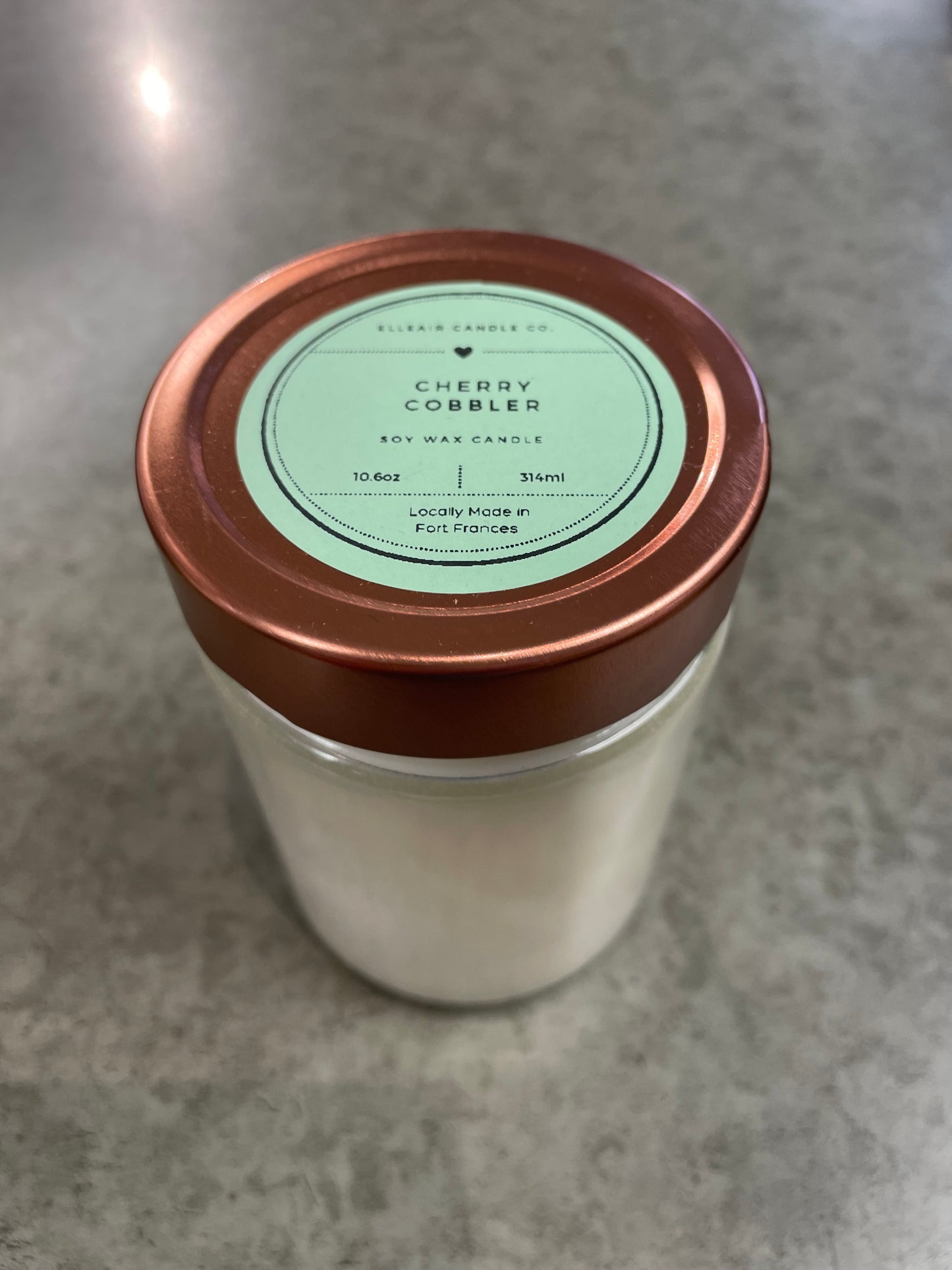 Elleair Candle Co. *Consignment* - Cherry Cobbler