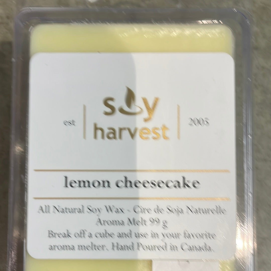 Soy Harvest Candles - Lemon Cheesecake - Melters