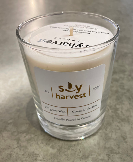 Soy Harvest Candles - Classic Collection - Unscented