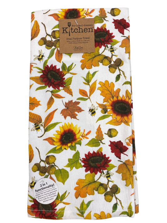 Tea Towel - Harvest Sunflower