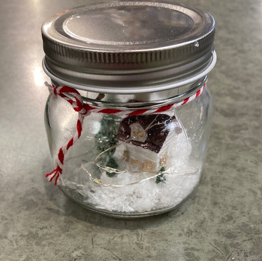 Christmas - LED Holiday Scene Jar