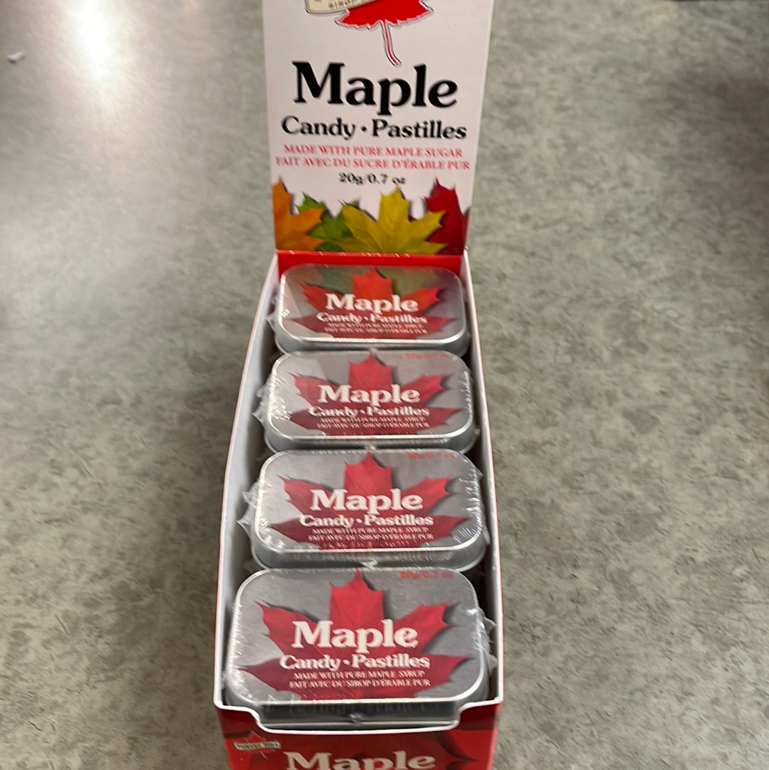 Turkey Hill - Maple Candies - 20g Tin