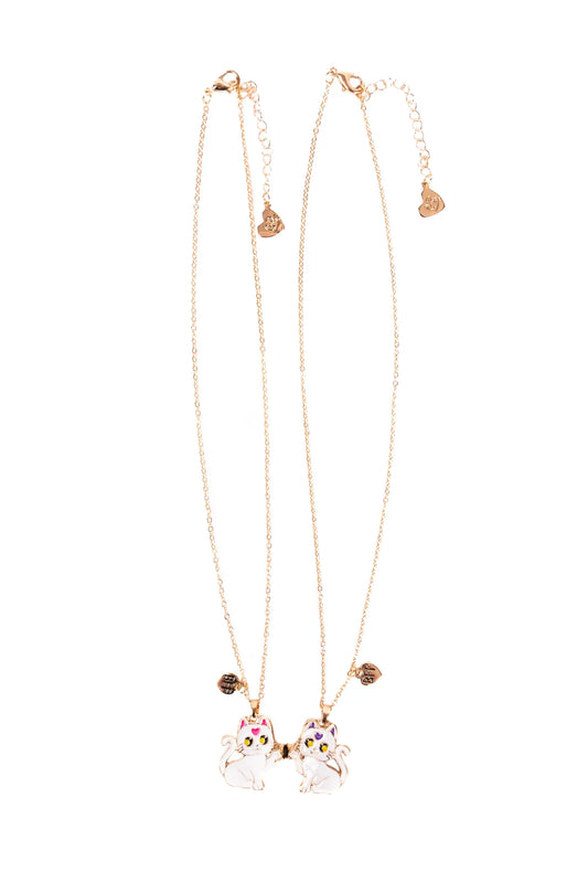 Great Pretenders - Smitten Kitten Tear & Share Necklaces