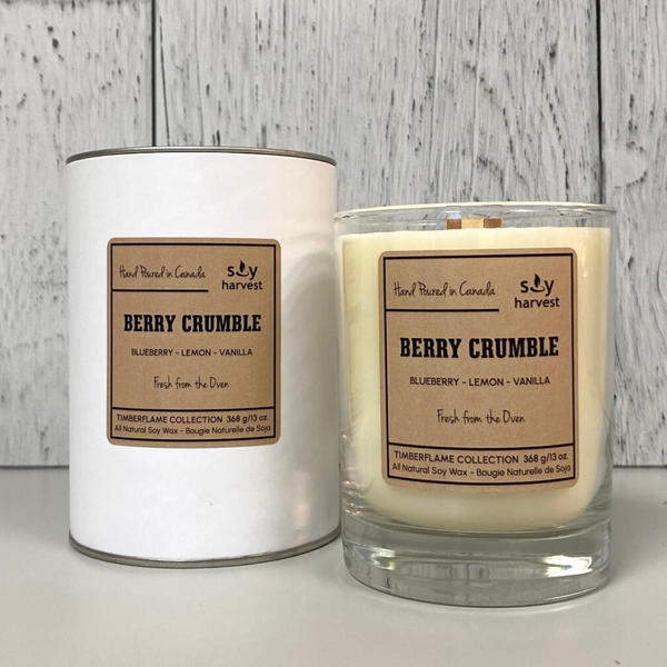 Soy Harvest Candles - Berry Crumble - Timberflame