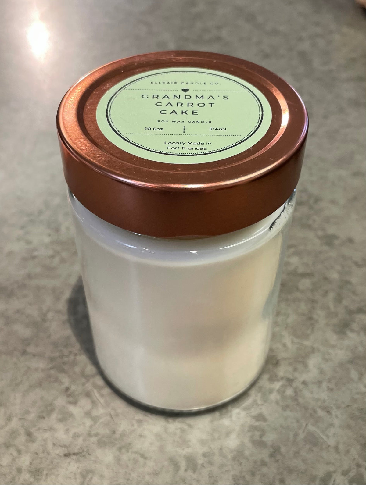 Elleair Candle Co. - *Consignment* - Candle - Grandma's Carrot Cake