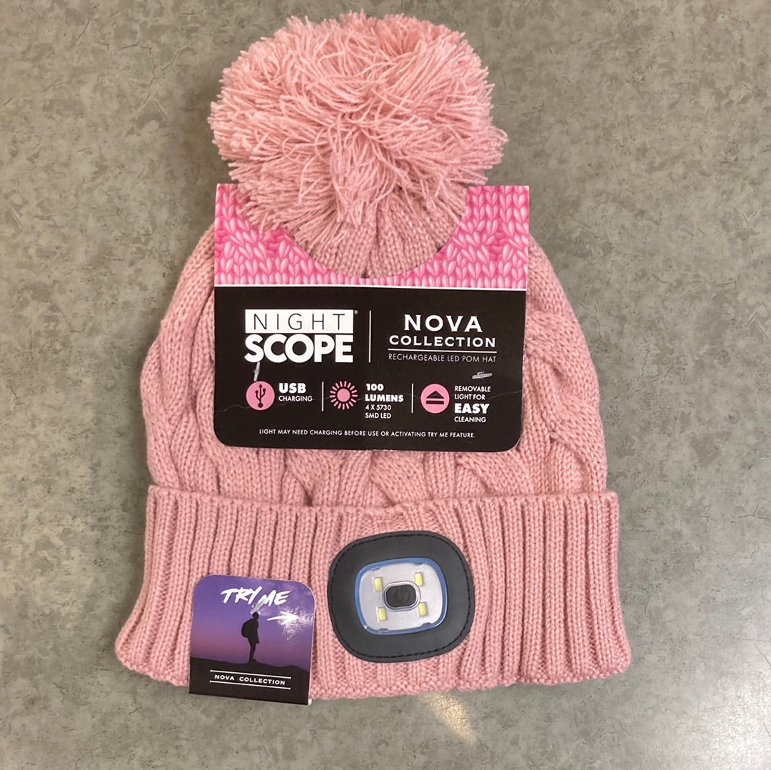 Night Scope - Toque with Pompom