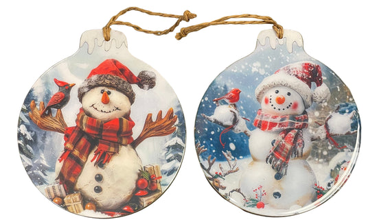 Christmas - Ornament - Snowman - Assorted varieties