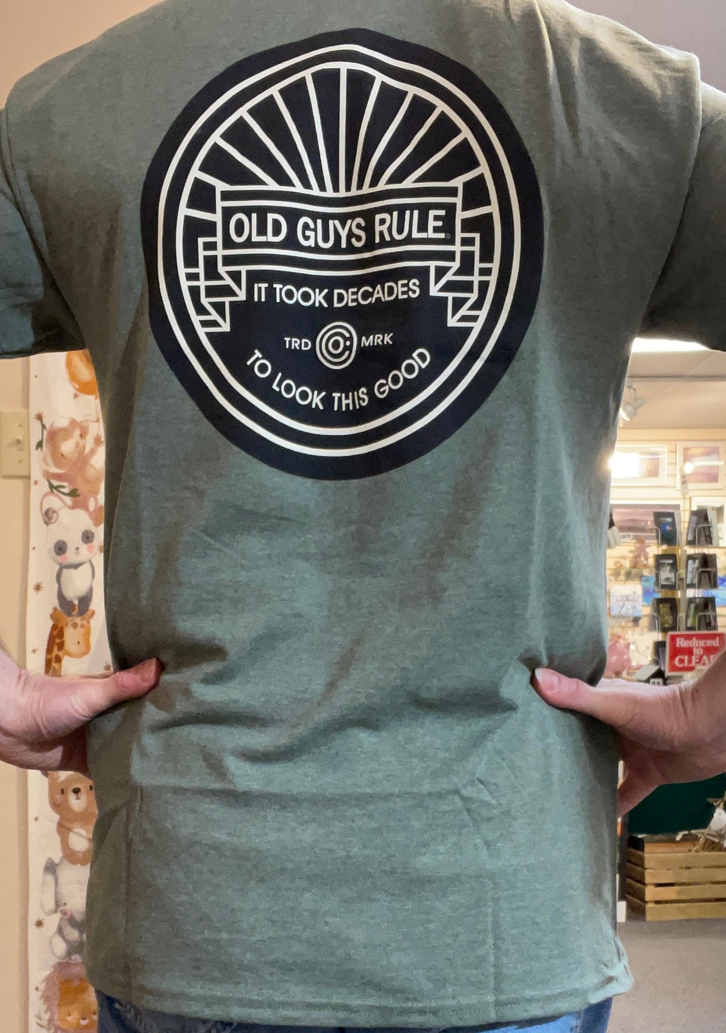 Old Guys Rule - T-Shirt - Age Ain't Nothin'...