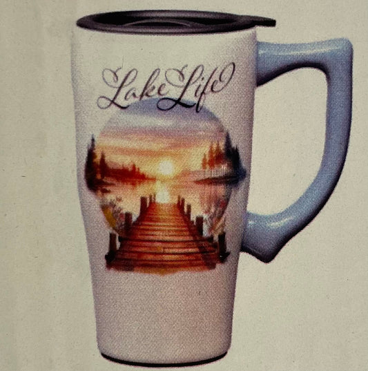 Drinkware - Travel Mug - Lake Life