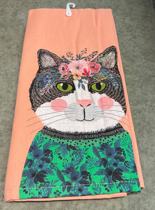 Towel - Dual Purpose - Mia Charro - Cat