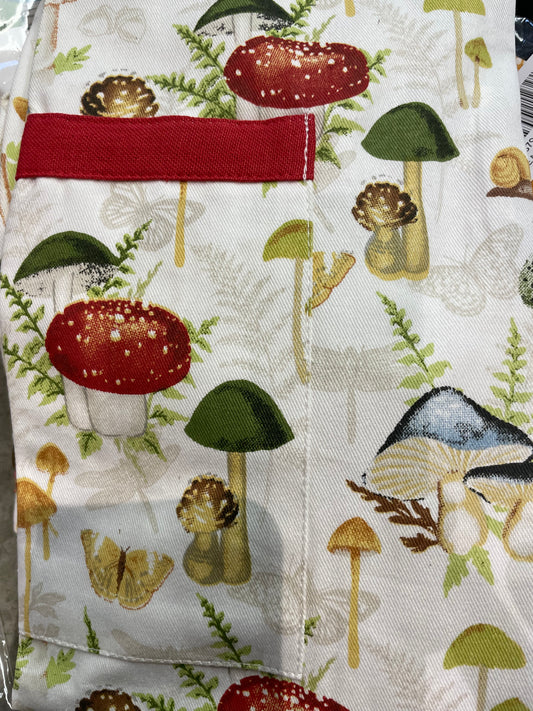 Apron - Botanical Mushroom