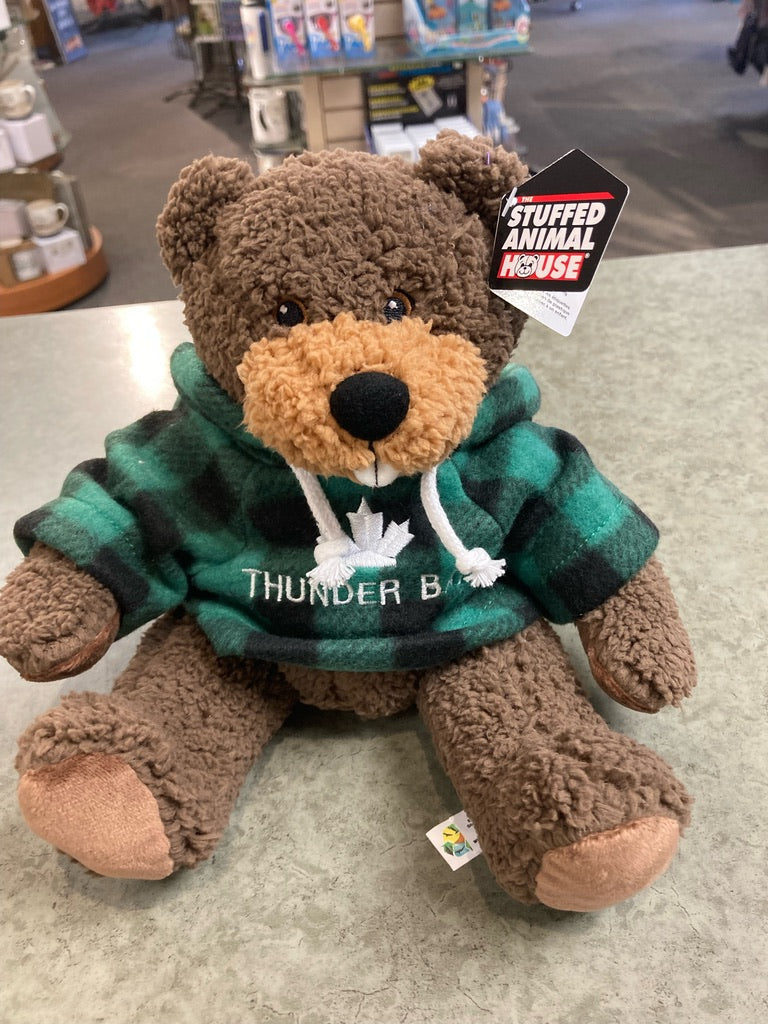 Souvenir Plush Animal Toy - Beaver - Thunder Bay