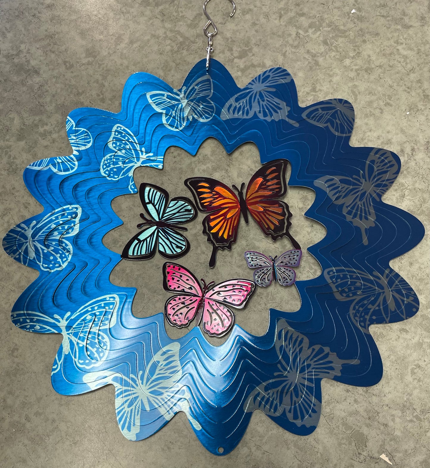 Garden - Butterfly Windspinner