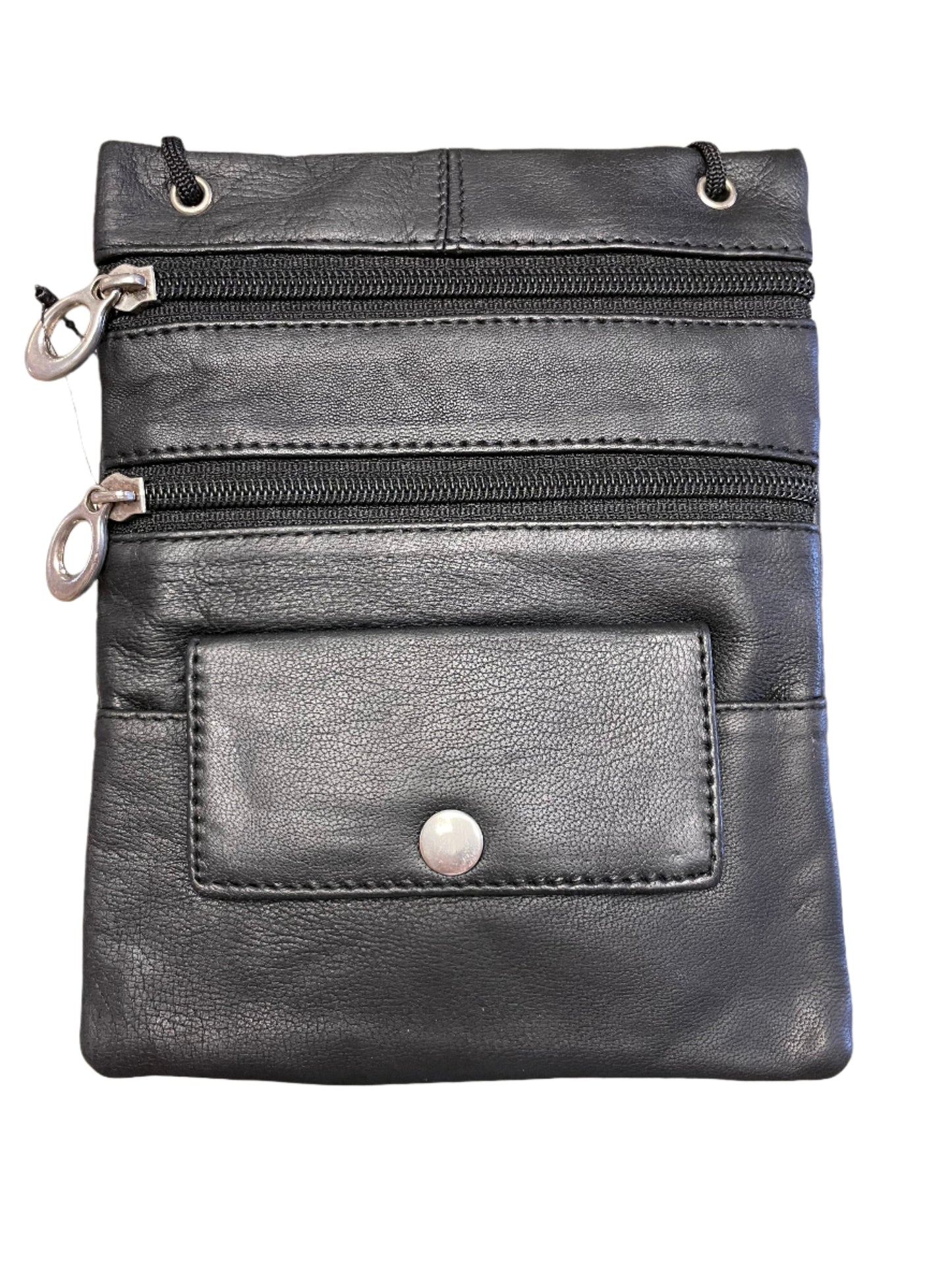 Leather Bag - JBG - Purse - Black