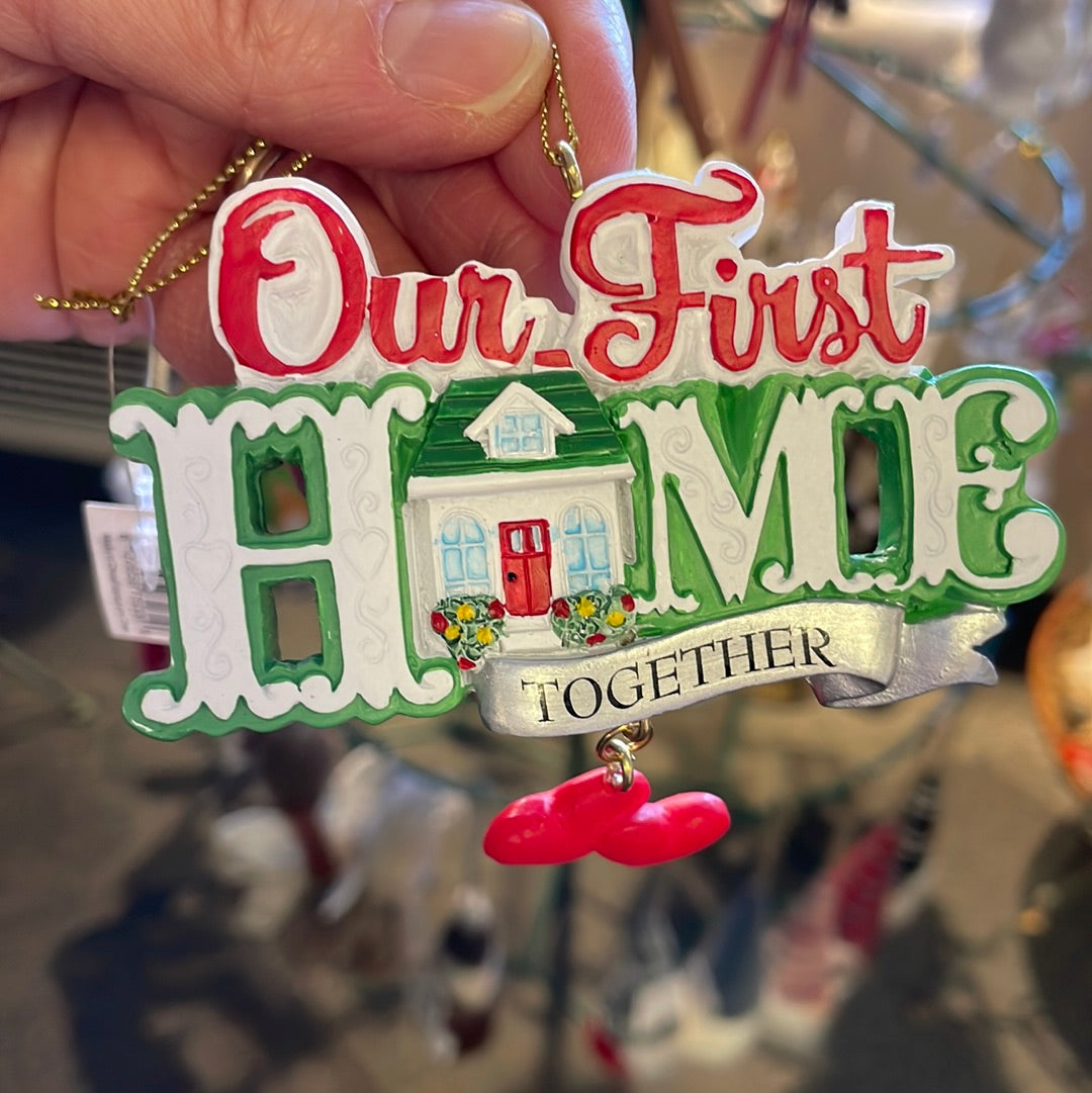 Christmas - Ornament - First Home Together