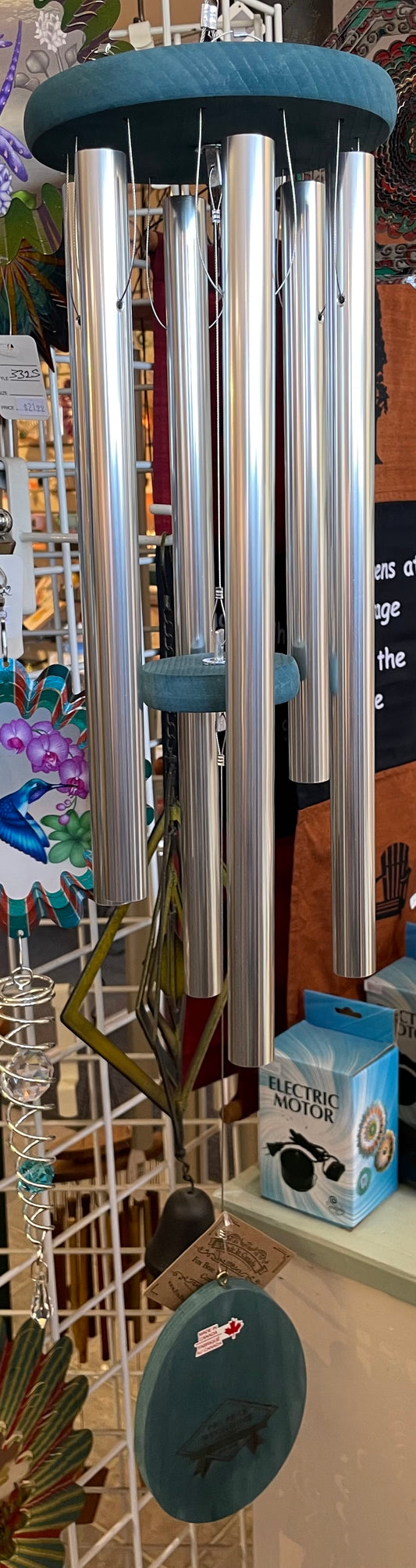 Wind Chimes - Fox Brae - Kensington 36" - Atlantic Blue