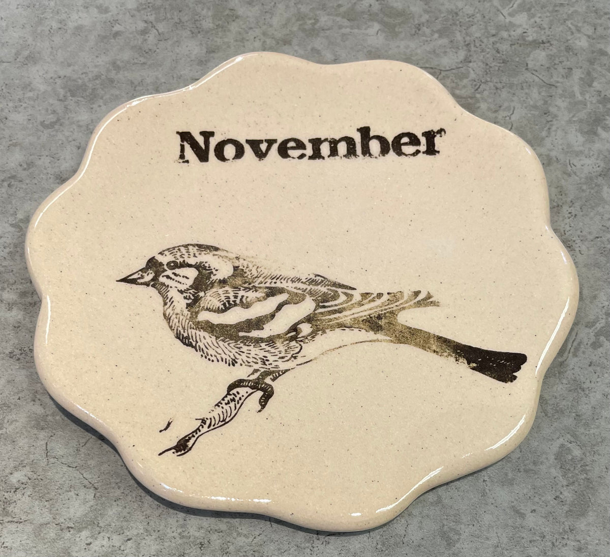Pottery By P0T's 2G0 - Month Plates