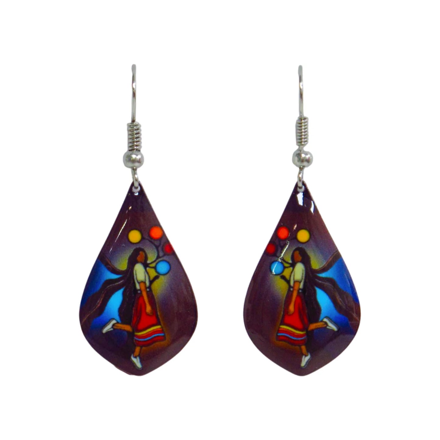 Oscardo - Emily Kewageshig - A Skirt With a Story - Gallery Collection Earrings