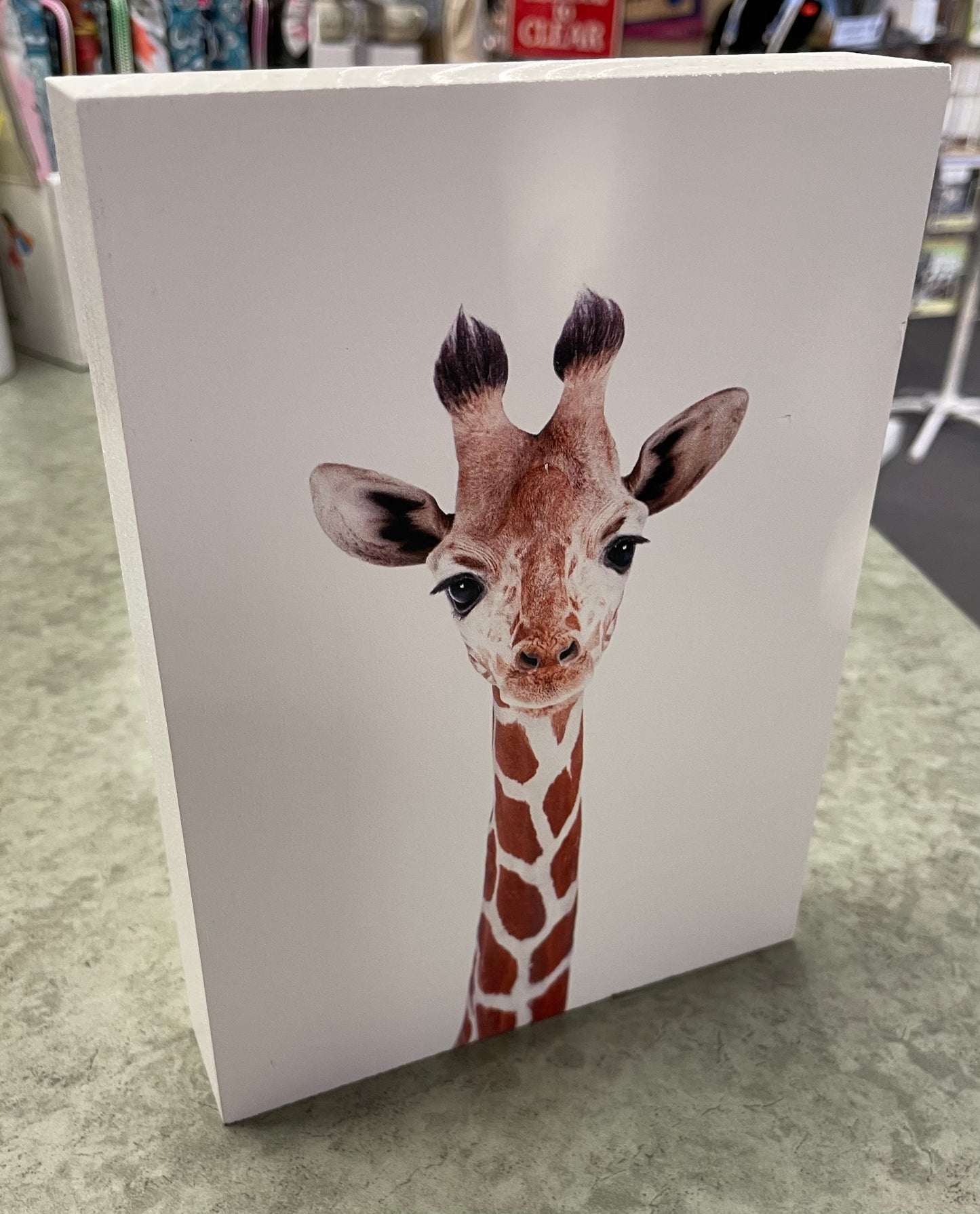 Sign - Giraffe Block