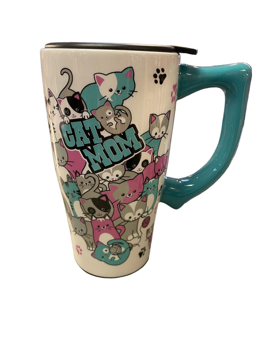 Drinkware - Travel Mug - Cat Mom