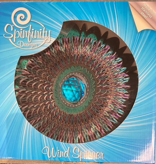 Garden - Wind Spinner - Peacock Gazing