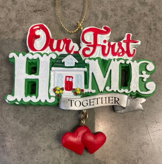 Christmas - Ornament - Our First Home Together