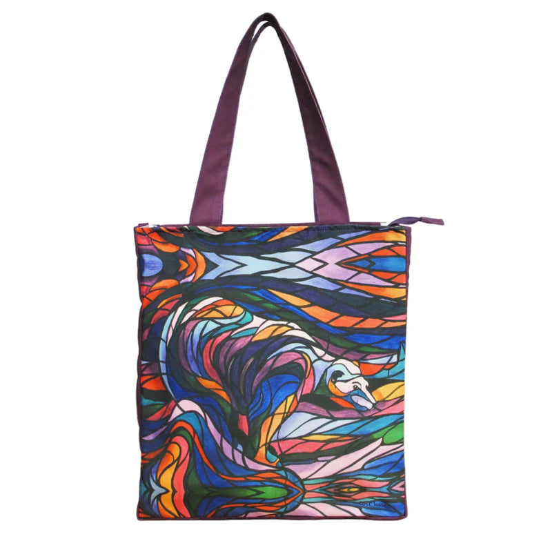 Oscardo - Don Chase - Eco Tote Bag - Salmon Hunter