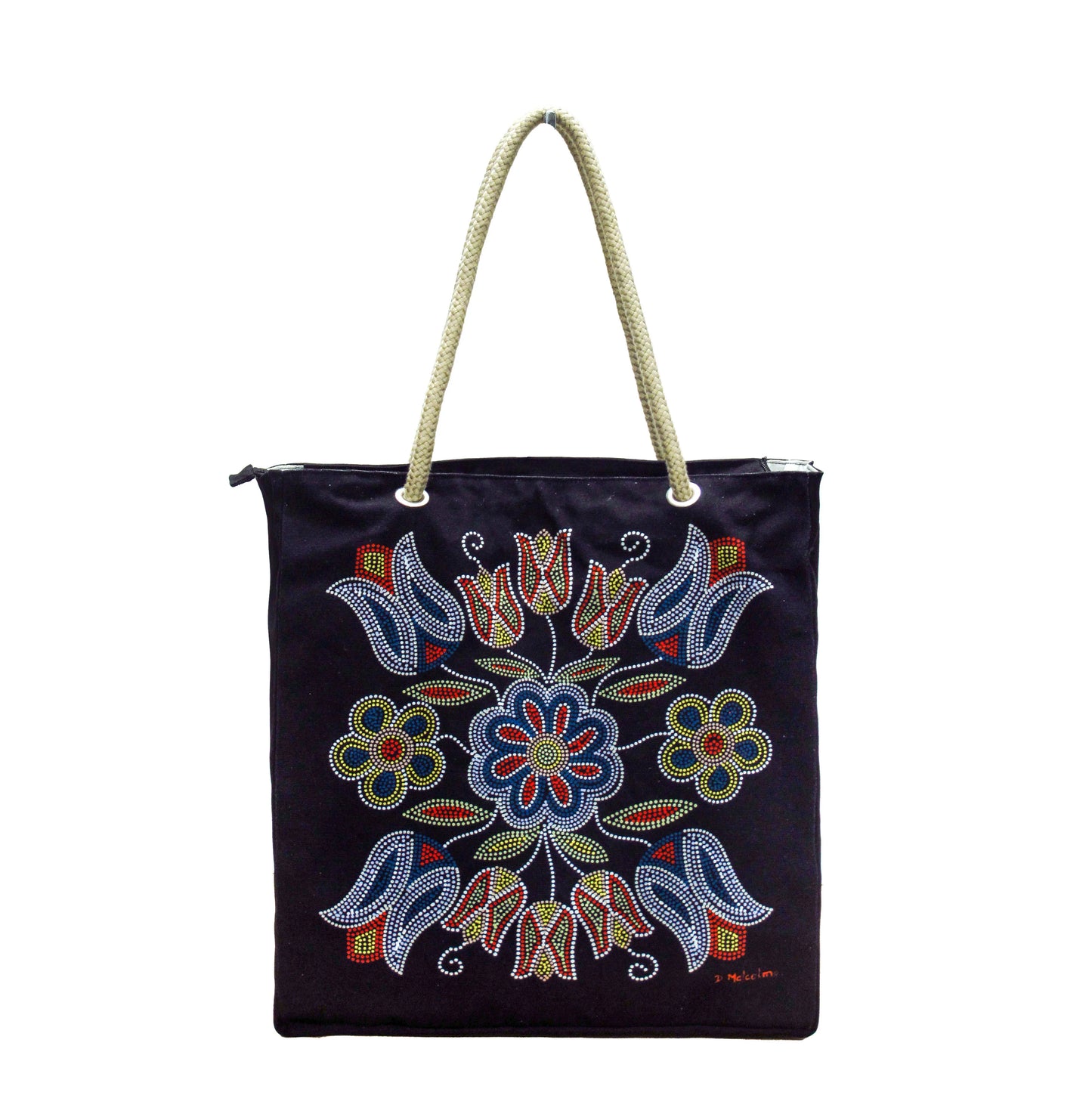 Oscardo - Deb Malcolm - Eco Bag - Silver Threads