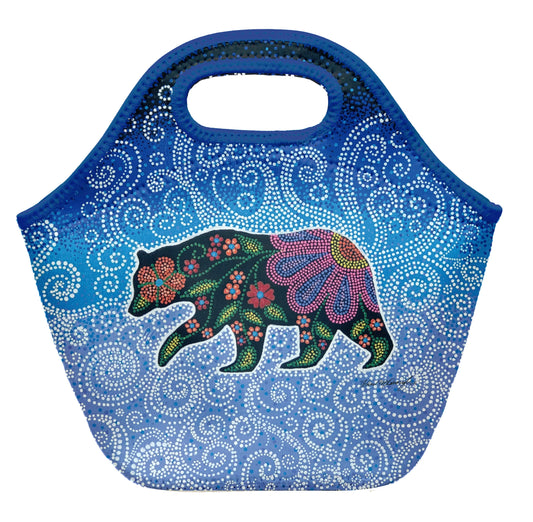 Oscardo - Kim McDonough - Insulated Lunch Bag - The Celestial Bear