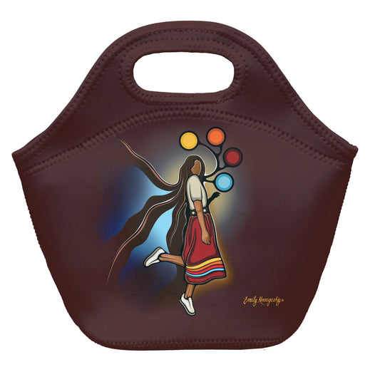 Oscardo - Emily Kewageshig - Insulated Lunch Bag - A Skirt With A Story