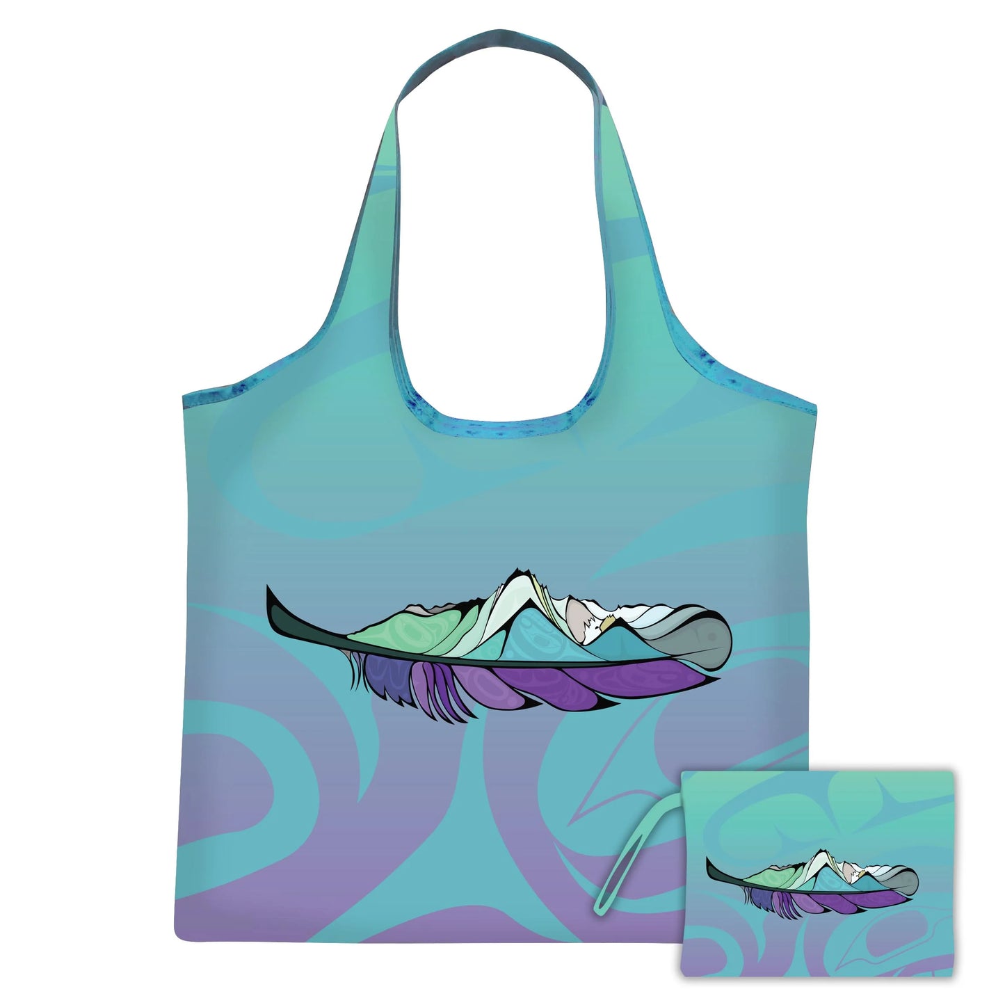 Oscardo - Michelle Stoney - Healing Feather Eco Shopping Bag